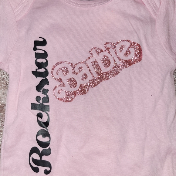 ROCKSTAR Barbie onesie any size! - Picture 4 of 4